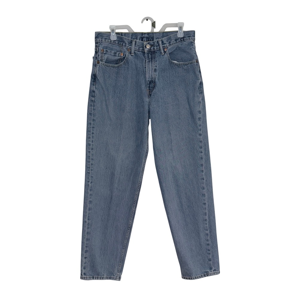 Levis 560 Comfort Fit Jeans Mens 33x34 Medium Wash Tapered Leg Denim 560-0217